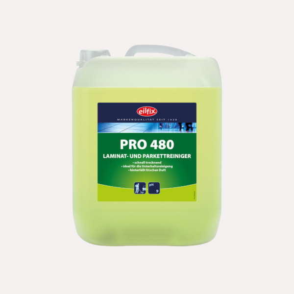 Laminat- und Pakettreinger Reiniger für Holzboden Kanister 10 Liter PRO 480 Becker Chemie