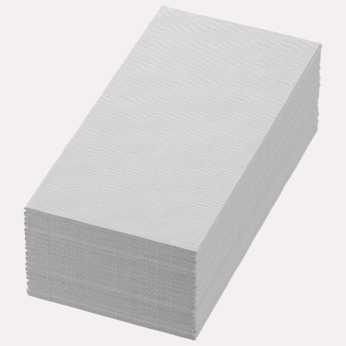 Bio Dunisoft weiß 1/8 Falz, Bio Dunisoft® Serviette 40 x 40 cm Weiß