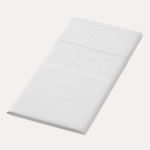 Zelltuchserviette 33x33 cm, 3-lagig, weiß, 1/8 Falz – Bild 2