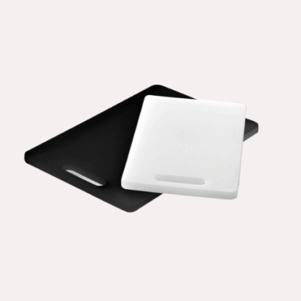 Schneidebretter schwarz/weiß