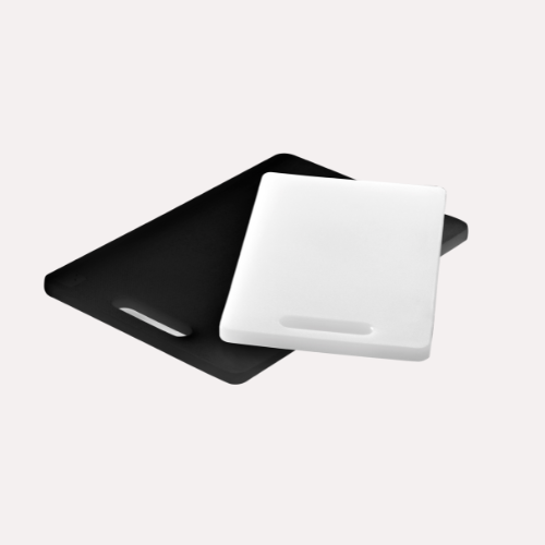 Schneidebretter schwarz/weiß